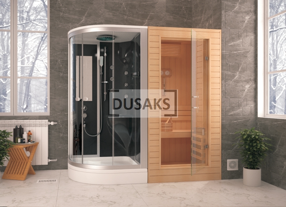 OVAL TEKNE ÜZERİ KOMPAKT YANI SAUNA H 215